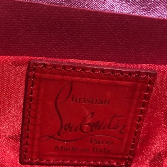 Christian Louboutin Red Bow Purse Brand New with Tags